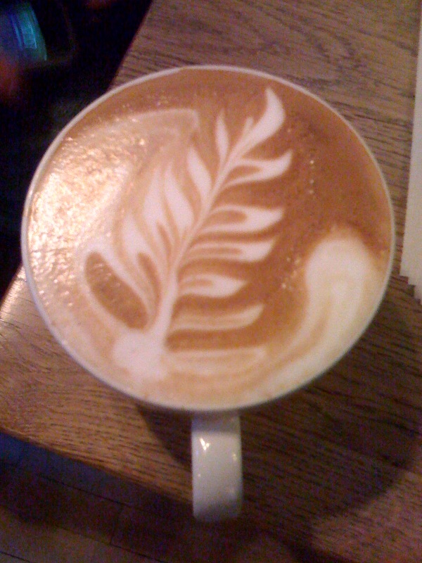 Louise's latte art
